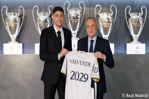 رسميا.. ريال مدريد يعلن تجديد تعاقد فالفيردي حتى 2029